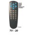TV20 CONTROL REM. SIMIL ORIGINAL PHILCO