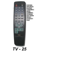TV25 CONTROL REM. SIMIL ORIGINAL CROWN, GRUNDING
